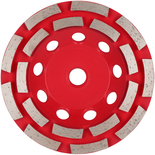 Meule boisseau diamant&eacute;e &agrave; rang&eacute;e double DIAMOND MAX M & M Nord Ouest Inc