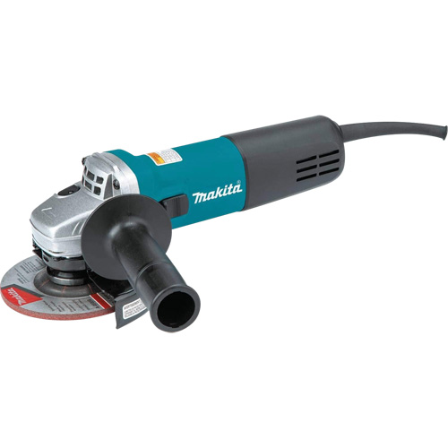 Angle Grinder with AC/DC Thumb Switch, 4-1/2", 120 V, 7.5 A, 11000 RPM M & M Nord Ouest Inc