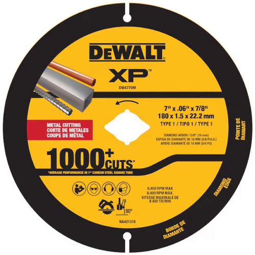 XP Metal Diamond Blade for Angle Grinders & Circular Saws M & M Nord Ouest Inc
