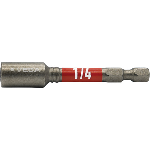 Tourne-&eacute;crou Impactech, Embout 1/4", Prise 1/4", 2-9/16" lo, Magn&eacute;tique M & M Nord Ouest Inc