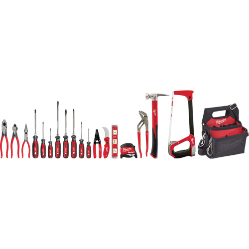 Trousse doutils &agrave; main pour apprenti &eacute;lectricien M & M Nord Ouest Inc