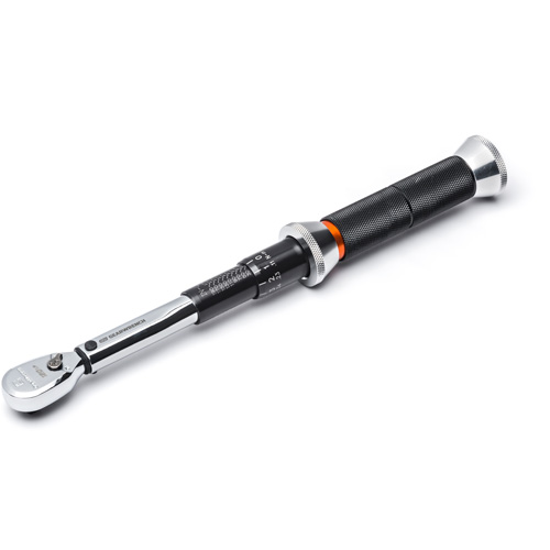 120XP Micrometer Torque Wrench, 1/4" Square Drive, 3.95 - 23.16 N.m/30 - 200 in-lbs. M & M Nord Ouest Inc