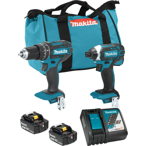 Ensemble visseuse &agrave; chocs et perceuse-visseuse &agrave; chocs sans fil LXT, Lithium-ion, 18 V M & M Nord Ouest Inc