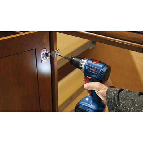Compact Brushless Drill/Driver Kit, Lithium-Ion, 18 V, 1/2" Chuck, 400 in-lbs. Torque M & M Nord Ouest Inc