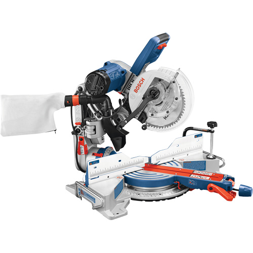 Scie &agrave; onglets coulissante &agrave; double biseau, 10", 15 A, 120 V M & M Nord Ouest Inc