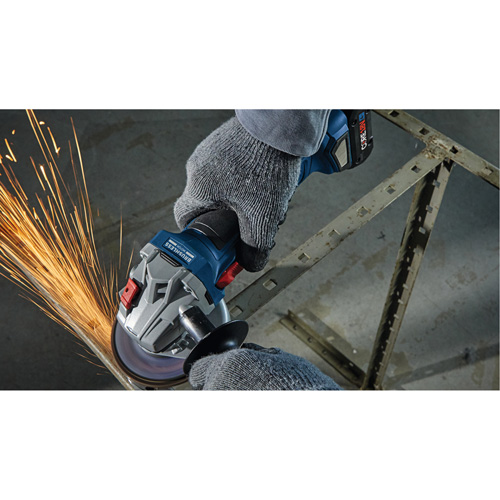Brushless Angle Grinder with Slide Switch, 4-1/2" Wheel, 18 V M & M Nord Ouest Inc