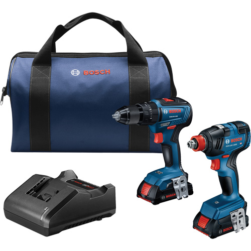 2-Tool Combo Kit, Lithium-Ion, 18 V M & M Nord Ouest Inc
