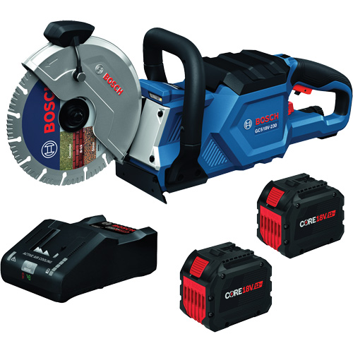 Ensemble scie tronçonneuse sans balais, 9", 18 V M & M Nord Ouest Inc