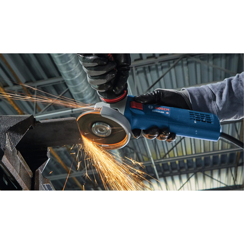 Ergonomic Angle Grinder, 4-1/2", 120 V, 10 A, 11000 RPM M & M Nord Ouest Inc