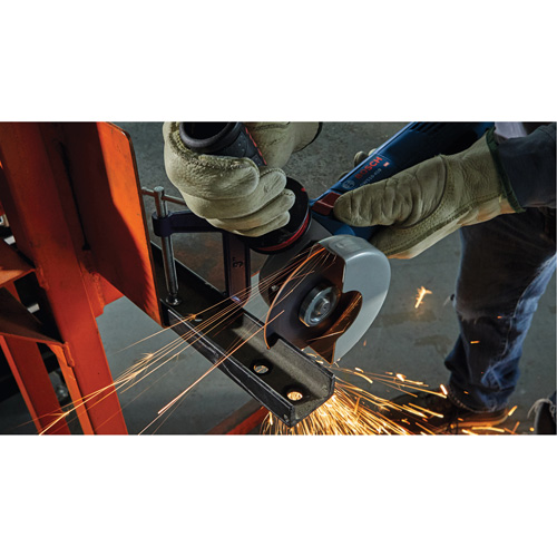 Ergonomic Angle Grinder, 4-1/2", 120 V, 10 A, 11000 RPM M & M Nord Ouest Inc