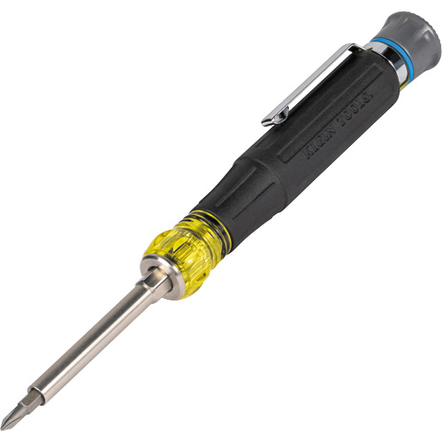 13-in-1 Multi-Bit Pocket Precision Screwdriver, 6-1/2" L, Cushion Grip Handle M & M Nord Ouest Inc