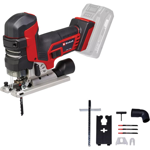 Professional Variable Speed Cordless Jigsaw with Barrel Grip (Tool Only), 18 V, Lithium-Ion, 0-3500 SPM, 1-1/32" Stroke Length M & M Nord Ouest Inc