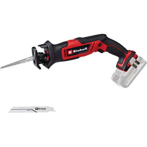 Scie alternative compacte &agrave; une main sans fil (outil seulement), 18 V, Lithium-ion Bloc-pile, 0-3000 coups/min M & M Nord Ouest Inc
