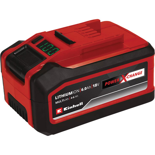 Power X-Change Battery, Lithium-Ion, 18 V, 4 - 6 Ah M & M Nord Ouest Inc