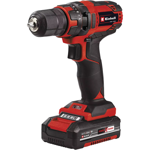 Ensemble perceuse sans fil, Lithium-ion, 18 V, Mandrin 3/8", Couple 310  lb-po M & M Nord Ouest Inc