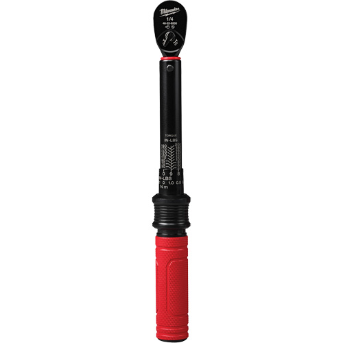 Cl&eacute; dynamom&eacute;trique, &agrave; cliquer, Entraînement 1/4" carr&eacute;, 4,5 - 22,6 Nm/40 - 200 lb-po M & M Nord Ouest Inc