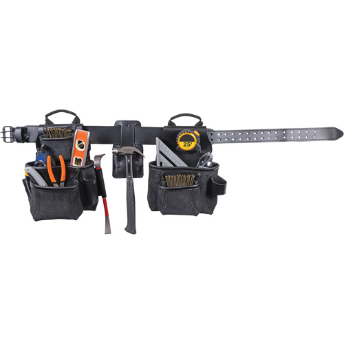 Ensemble de tabliers robustes Phantom 4 morceaux, Cuir, Noir M & M Nord Ouest Inc