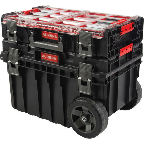 2-Piece Arx&reg; Rolling Tool Chest Set, 23-4/5" x 16" x 20-3/5", Black M & M Nord Ouest Inc