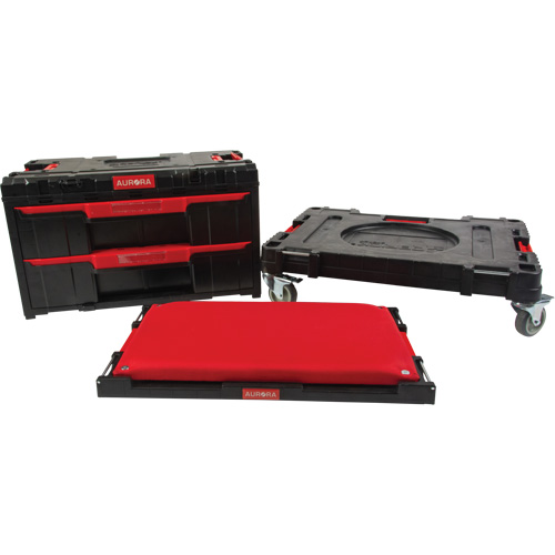 3-Piece Arx&reg; Dolly with Swivel Casters Set, 23-1/10" x 15" x 13-2/5", Black M & M Nord Ouest Inc