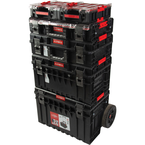 Ensemble de d&eacute;part roulant de coffres &agrave; outils Arx de 5 morceaux, 25-1/5" x 19" x 54-3/5", Noir M & M Nord Ouest Inc