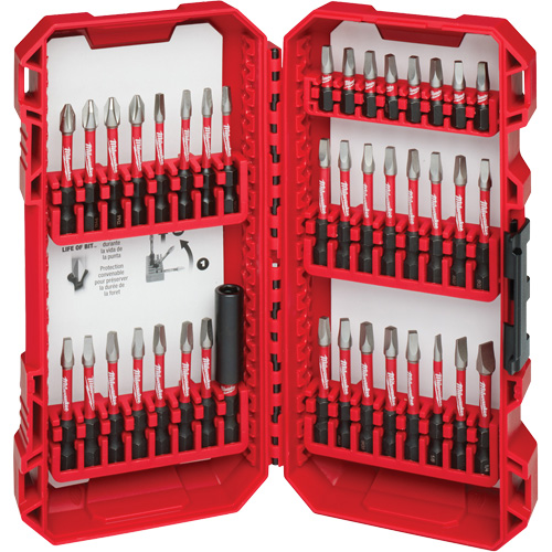 40-Piece SHOCKWAVE Impact-Duty Driver Bit  Set M & M Nord Ouest Inc