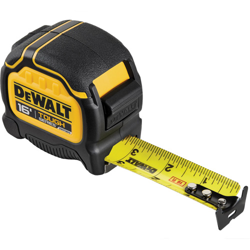 TOUGHSERIES Tape Measure, 16', Imperial Graduations M & M Nord Ouest Inc