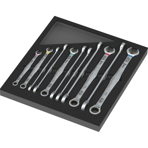 Insert en mousse 9735 pour jeu 6007 Joker 1, Combinaison &agrave; cliquet, 12 morcea M & M Nord Ouest Inc