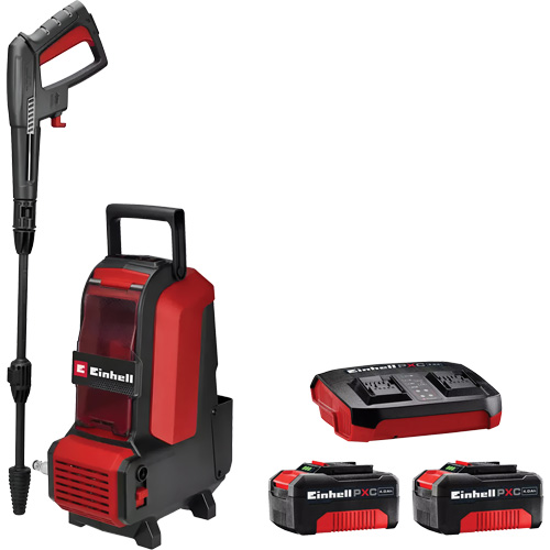 Laveuse &agrave; haute pression sans fil avec batterie 4 Ah PXC et ensemble de d&eacute;part de chargeur, &agrave; pile, 1522 psi, 1,23 gal./min M & M Nord Ouest Inc