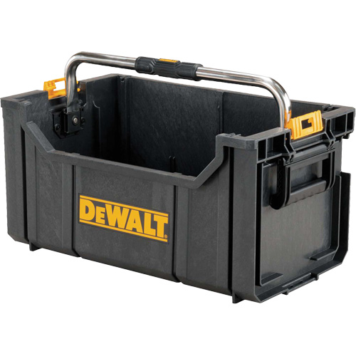 ToughSystem&reg; Tote with Carrying Handle, 12-1/2" W x 21-9/10" D x 21-9/10" H, Black M & M Nord Ouest Inc