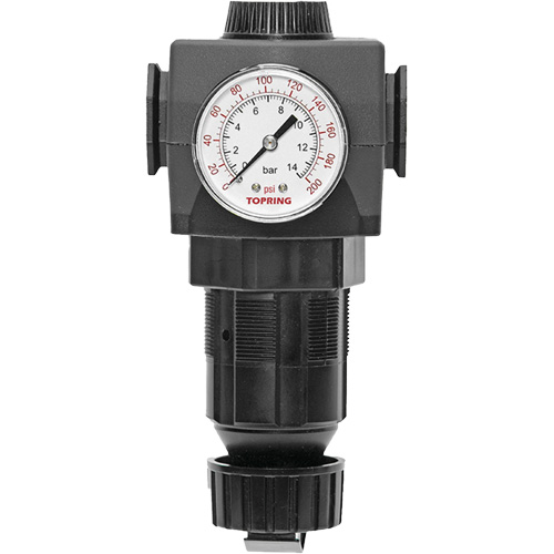 D&eacute;tendeur &agrave; diaphragme en zinc MODULAIR 400, 1/2" NPT, PSI max. de 300 psi, Canalisation/Modulaire M & M Nord Ouest Inc