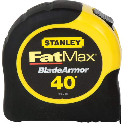 Ruban &agrave; mesurer FatMax Classic avec saillie de 11', 1-1/4" x 40', Marques de goujon Imp&eacute;rial M & M Nord Ouest Inc