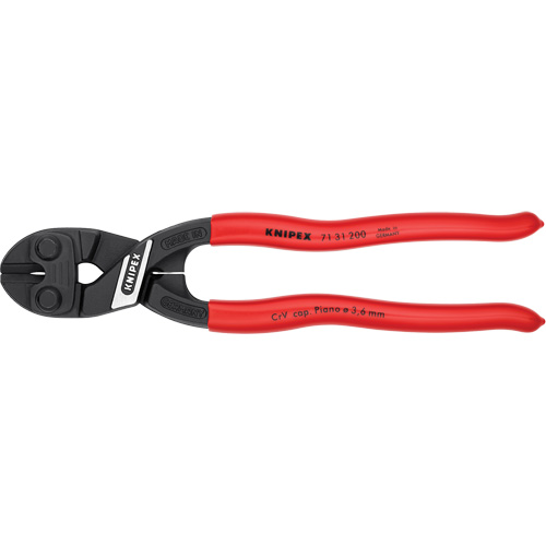CoBolt&reg; High Leverage Compact Bolt Cutters with Notched Blade, 8" L, Center Cut M & M Nord Ouest Inc