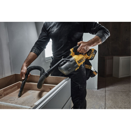 Cordless Dry Hand Vacuum, 20 V, 0.18 gal. Capacity M & M Nord Ouest Inc