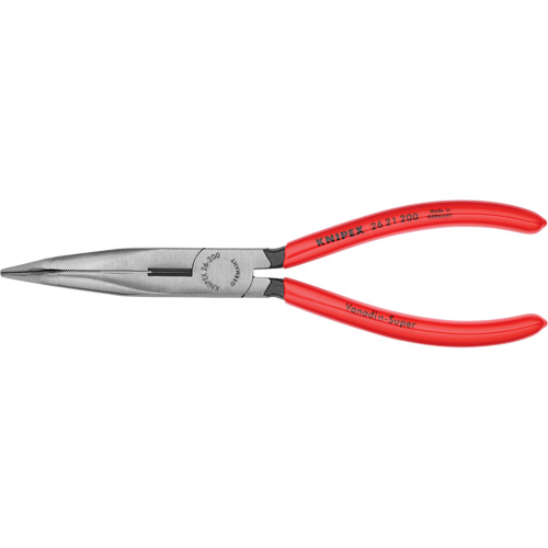 Long Nose 40° Angled Pliers with Cutter, 8" L M & M Nord Ouest Inc