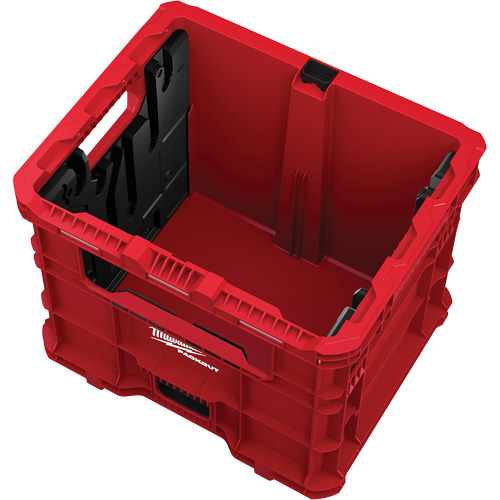Bac distributeur de fils XL PACKOUT, 15-3/4" x 18-5/8" x 15", Noir/Rouge M & M Nord Ouest Inc
