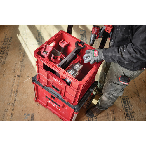 Caisse Packout, 15-3/4" x 18-5/8" x 15", Noir/Rouge M & M Nord Ouest Inc
