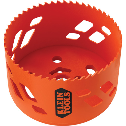 Hole Saw, 4", 2" Depth of Cut, Bi-Metal M & M Nord Ouest Inc