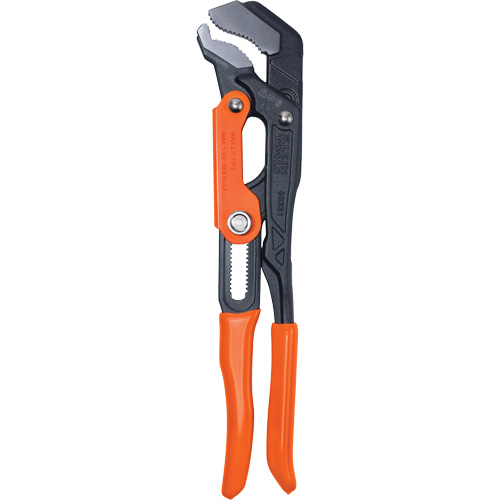 Quick-Adjust S-Jaw Pipe Wrench, 2" Jaw Capacity, 16-3/5" Long, Powder Coated Finish, Dipped Handle M & M Nord Ouest Inc