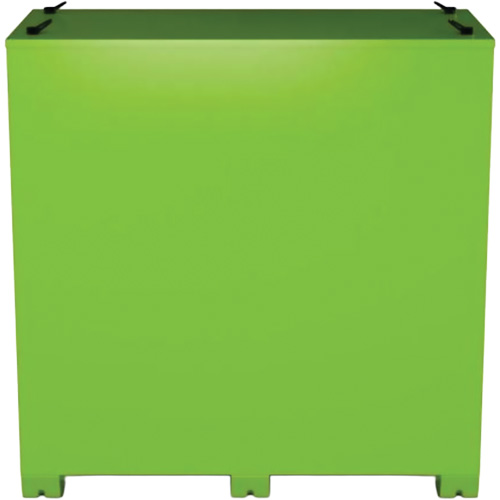 Armoire de rangement d'&eacute;PI sur place, Acier, Vert lime haute visibilit&eacute; M & M Nord Ouest Inc