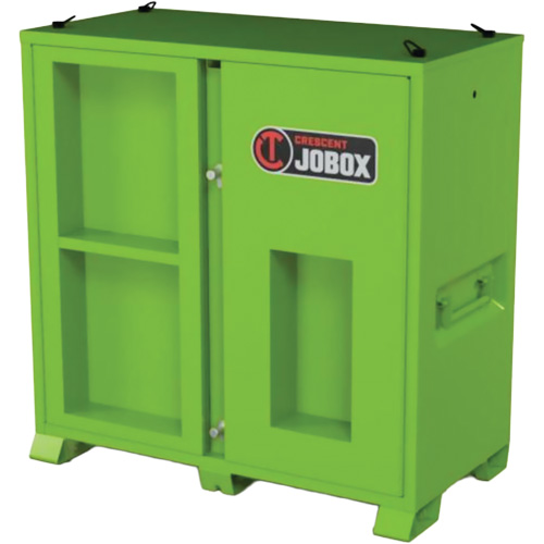 Armoire de rangement d'&eacute;PI sur place, Acier, Vert lime haute visibilit&eacute; M & M Nord Ouest Inc