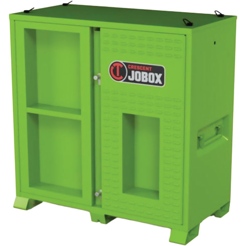 Armoire ventil&eacute;e pour le rangement d'&eacute;PI sur place, Acier, Vert lime haute visibilit&eacute; M & M Nord Ouest Inc