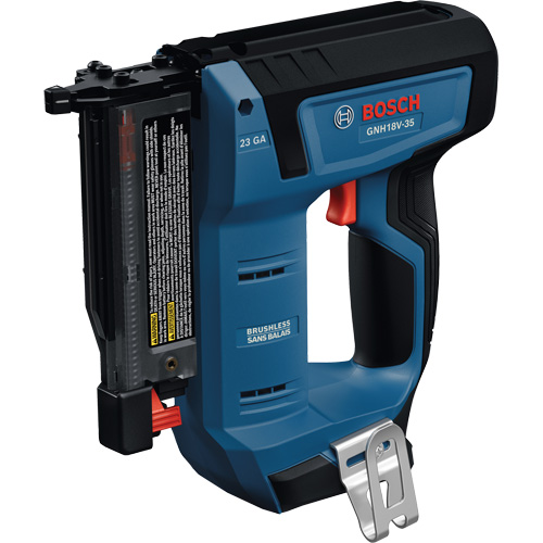 Cloueuse &agrave; moteur sans balais pour pointes de calibre 23, 18 V, Lithium-ion M & M Nord Ouest Inc