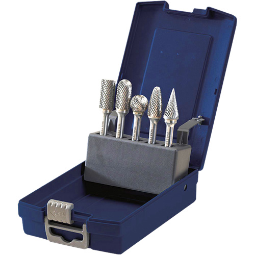Carbide Burr Production Set, 5 Pieces M & M Nord Ouest Inc