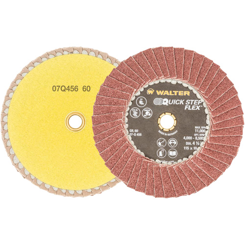 DISQ BLENDER QS 4-1/2 GR60, 4-1/2" x Type 29, Grain 60, Oxyde d'aluminium M & M Nord Ouest Inc