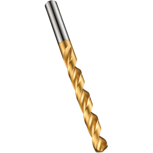 Jobber Drill Bit, High Speed Steel, 1/4", 101 mm L, 63 mm Flute, 130° Point Angle M & M Nord Ouest Inc