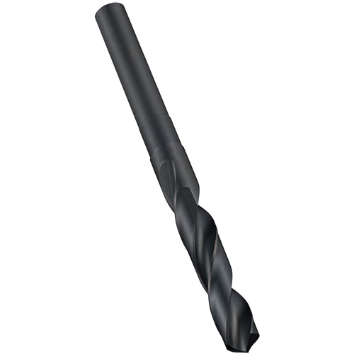 Reduced Parallel Shank Drill Bit, High Speed Steel, 21/32", 6" L, 3-1/8" Flute, 118° Point Angle M & M Nord Ouest Inc