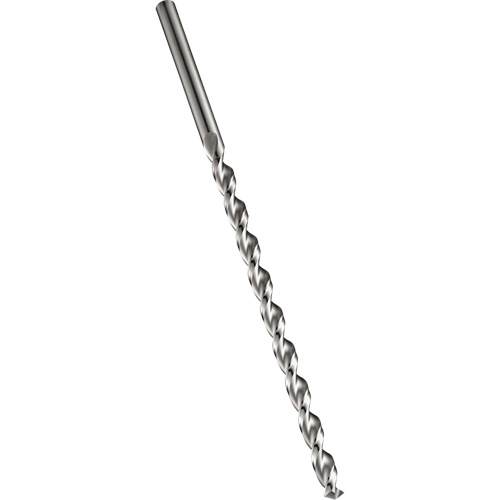 PFX Extra Length Drill Bit, 6.4 mm, High Speed Cobalt, 150 mm Flute, 130° Point M & M Nord Ouest Inc
