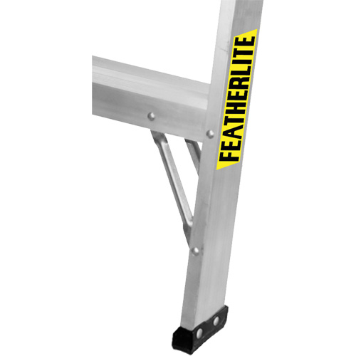 Industrial-Duty Sawhorse, 2' H x 31.9375" W x 23.50" D, 300 lbs. Capacity, Aluminum M & M Nord Ouest Inc