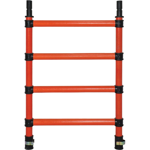 Composants pour &eacute;chafaudages la tour en fibre de verre, Montant d'extr&eacute;mit&eacute;, 27" la x 39" h M & M Nord Ouest Inc