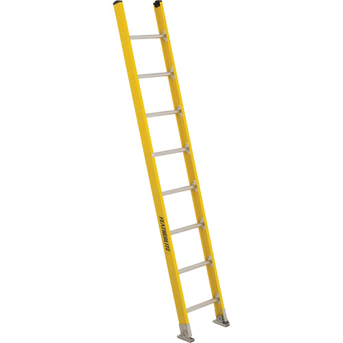 Industrial Extra Heavy-Duty Straight Ladders (5600 Series), 8', Fibreglass, 375 lbs., CSA Grade 1AA M & M Nord Ouest Inc